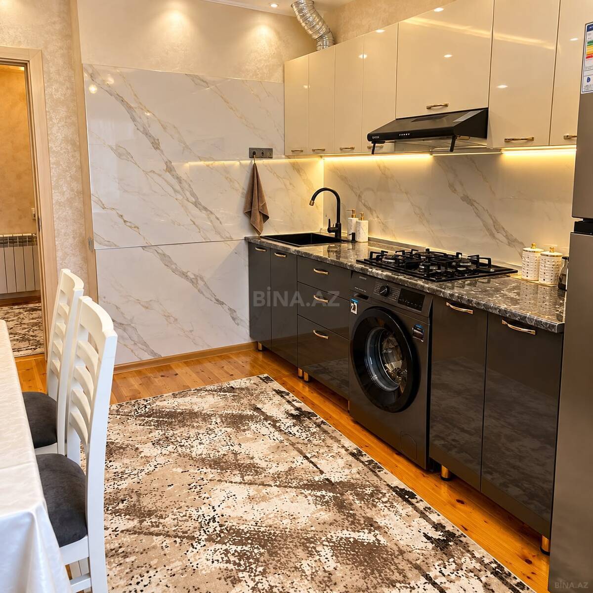 2 otaqlı Yeni tikili, Qara Qarayev m., Bakı