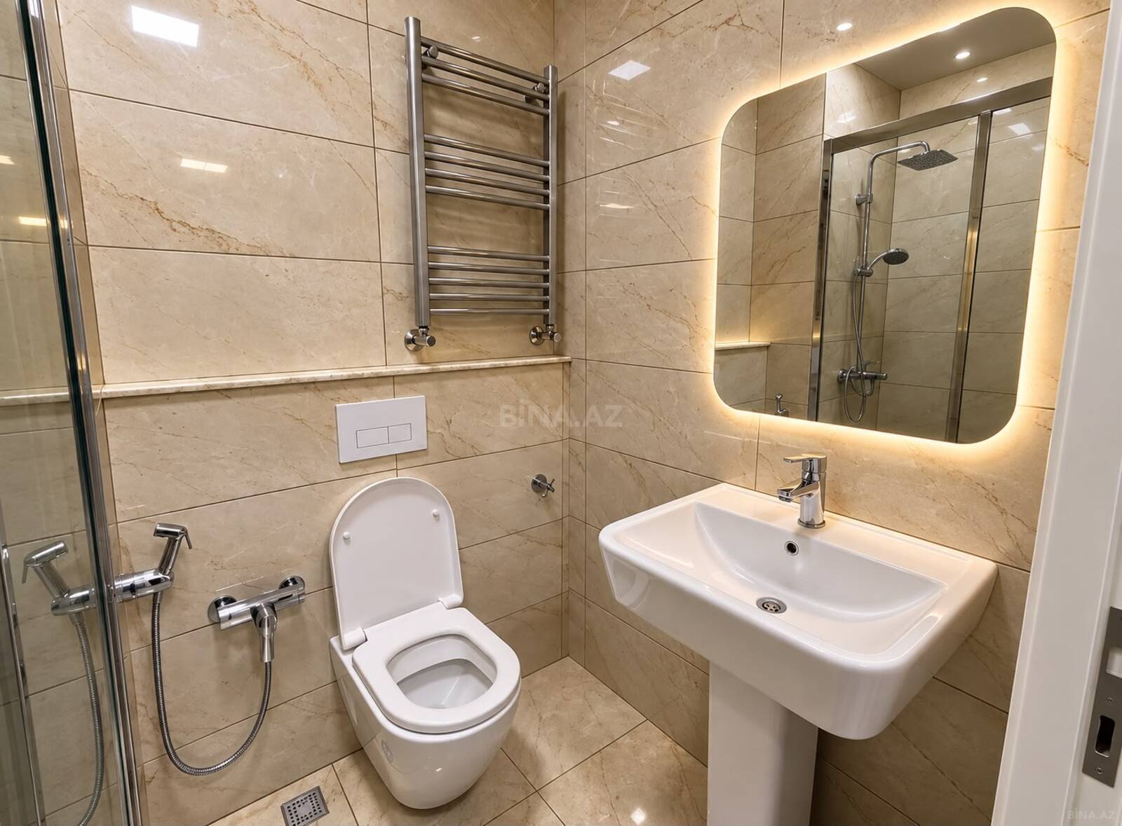 2 otaqlı Yeni tikili, Qara Qarayev m., Bakı