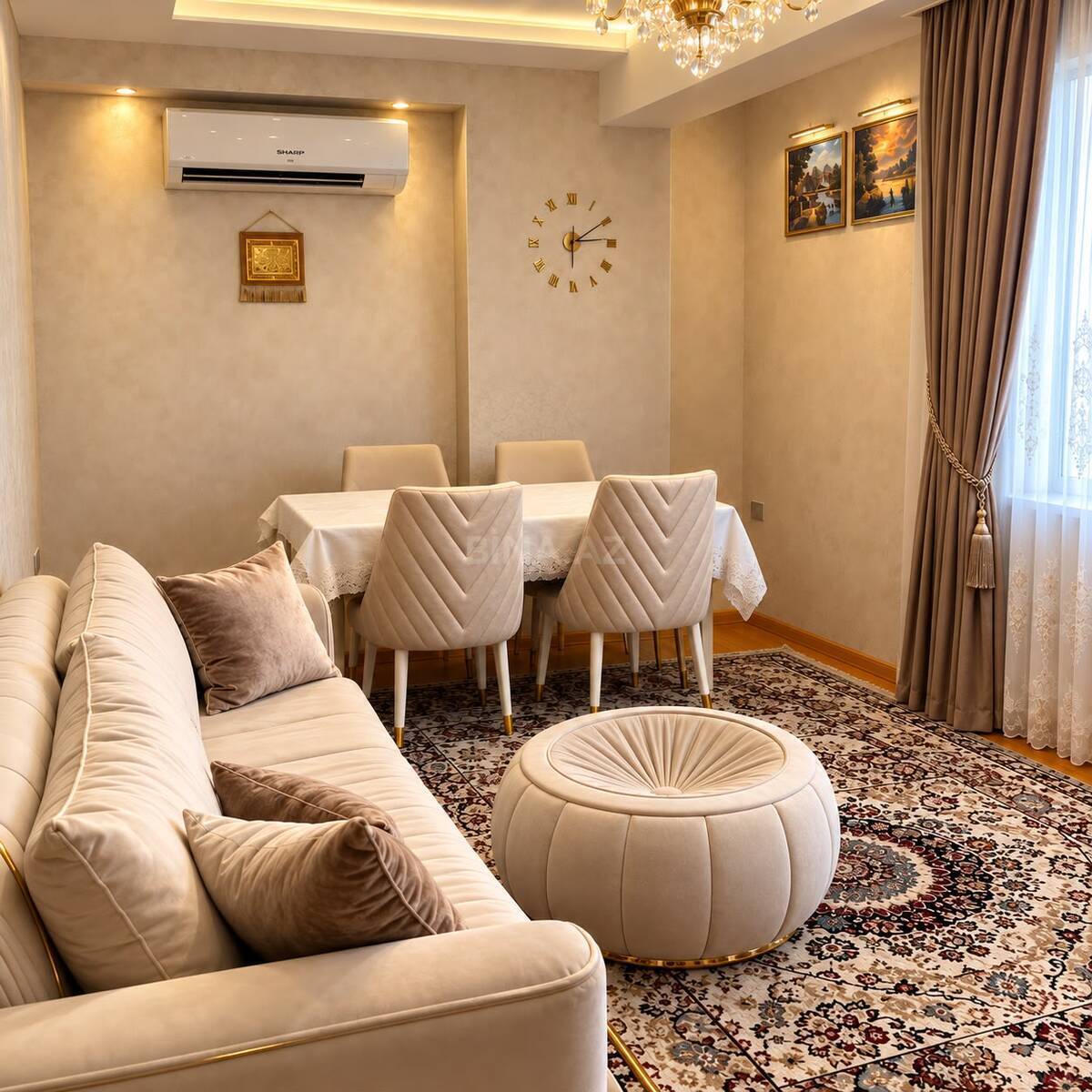 2 otaqlı Yeni tikili, Qara Qarayev m., Bakı