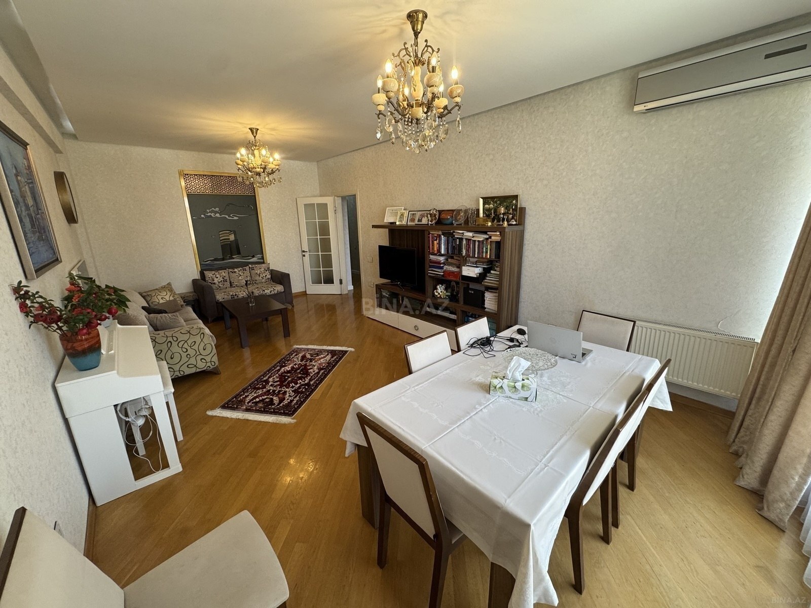 3 otaqlı Yeni tikili, Şah İsmayıl Xətai m., Bakı