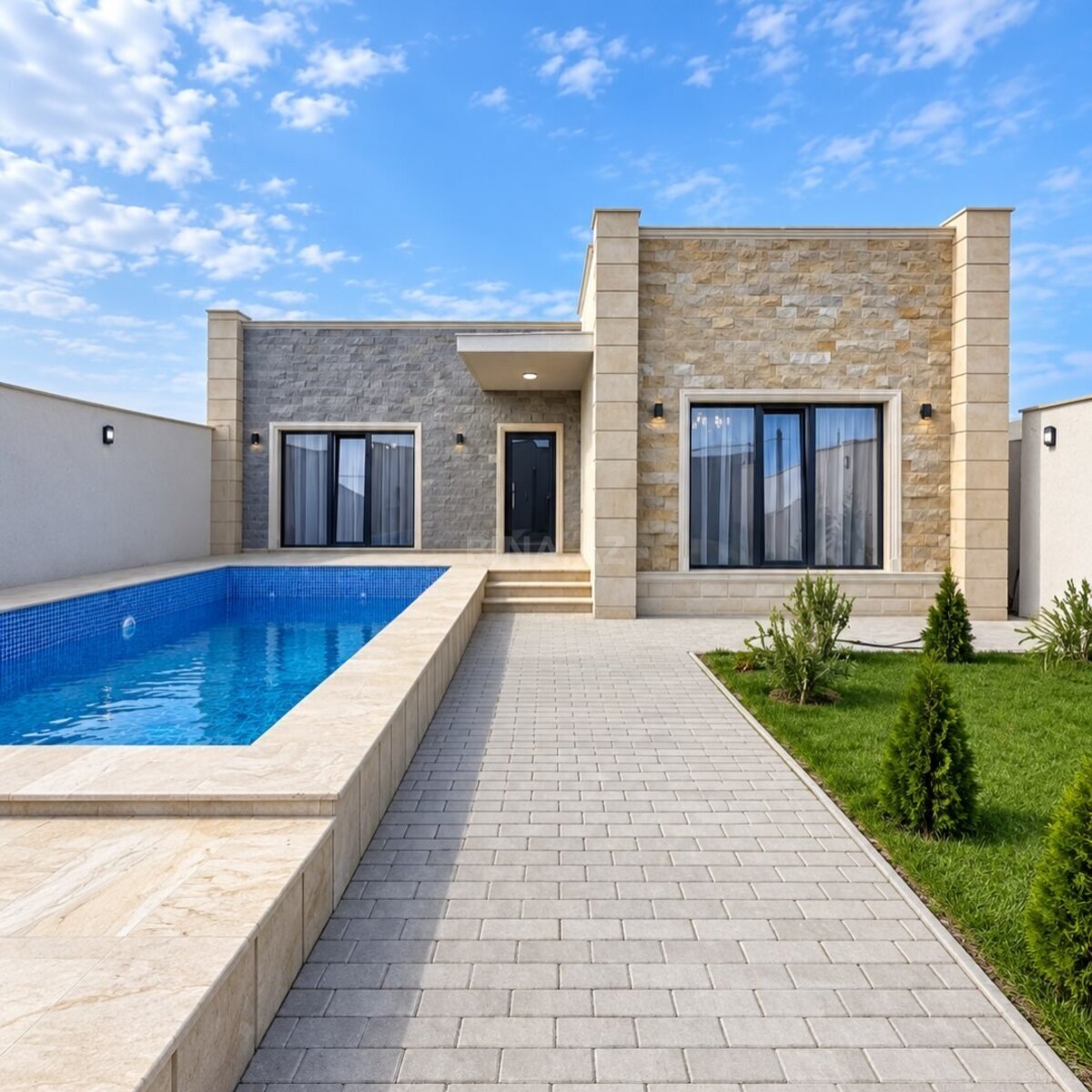4 otaqlı Həyət evi/Bağ evi, Şüvəlan q., Bakı