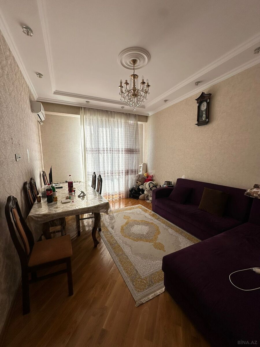 2 otaqlı Yeni tikili, Memar Əcəmi m., Bakı