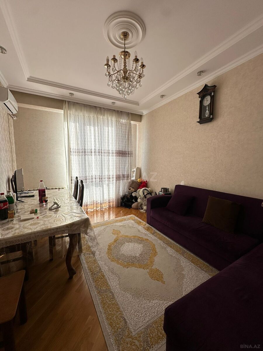 2 otaqlı Yeni tikili, Memar Əcəmi m., Bakı
