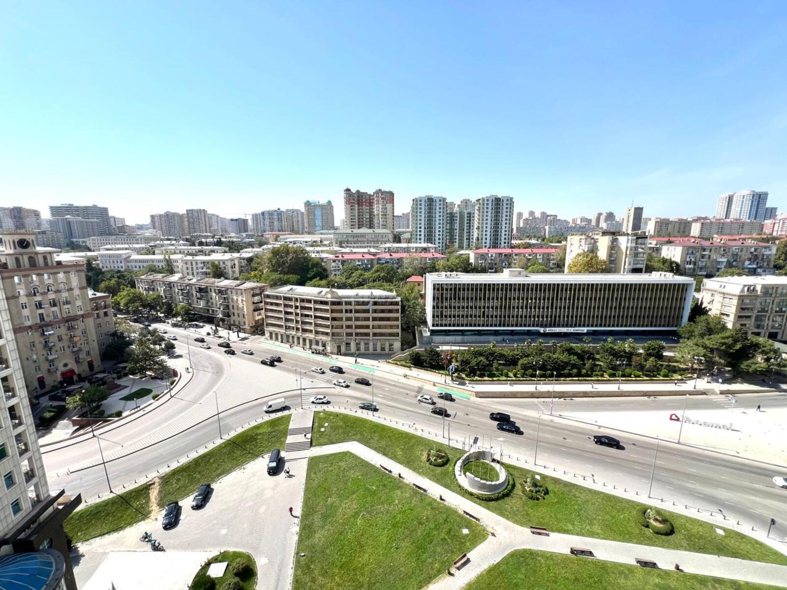 3 otaqlı Yeni tikili, Nizami m., Bakı