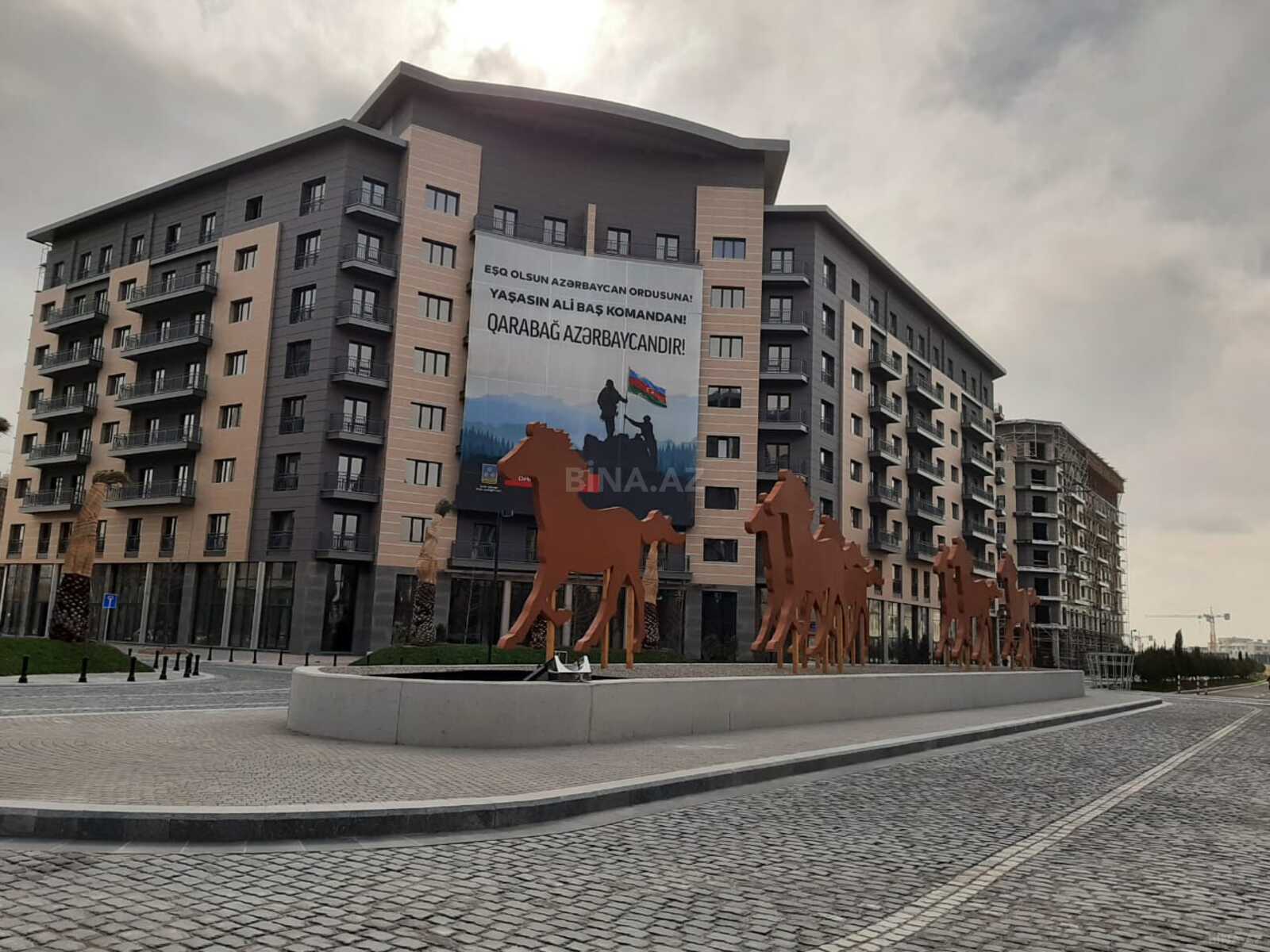 3 otaqlı Yeni tikili, Ağ şəhər q., Bakı