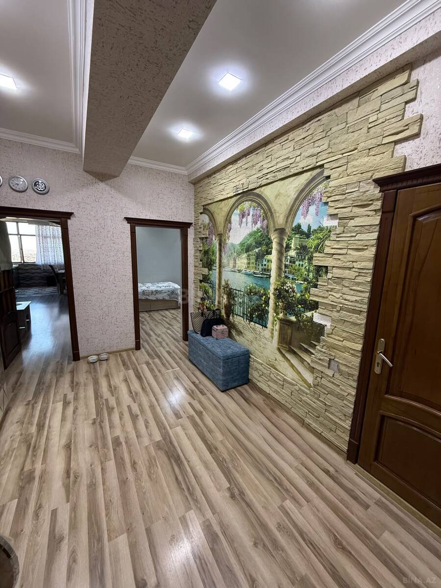 3 otaqlı Yeni tikili, Memar Əcəmi m., Bakı