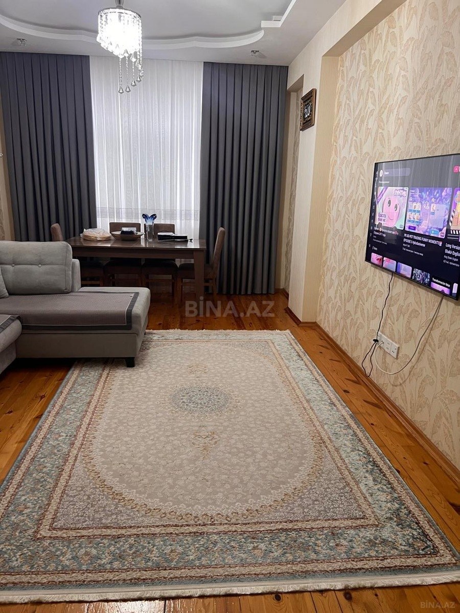 3 otaqlı Yeni tikili, Həzi Aslanov m., Bakı