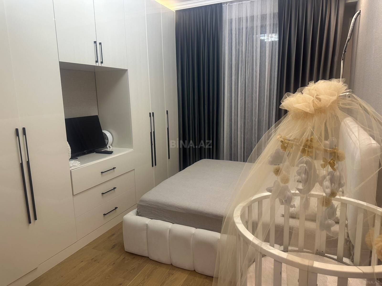 3 otaqlı Yeni tikili, Memar Əcəmi m., Bakı