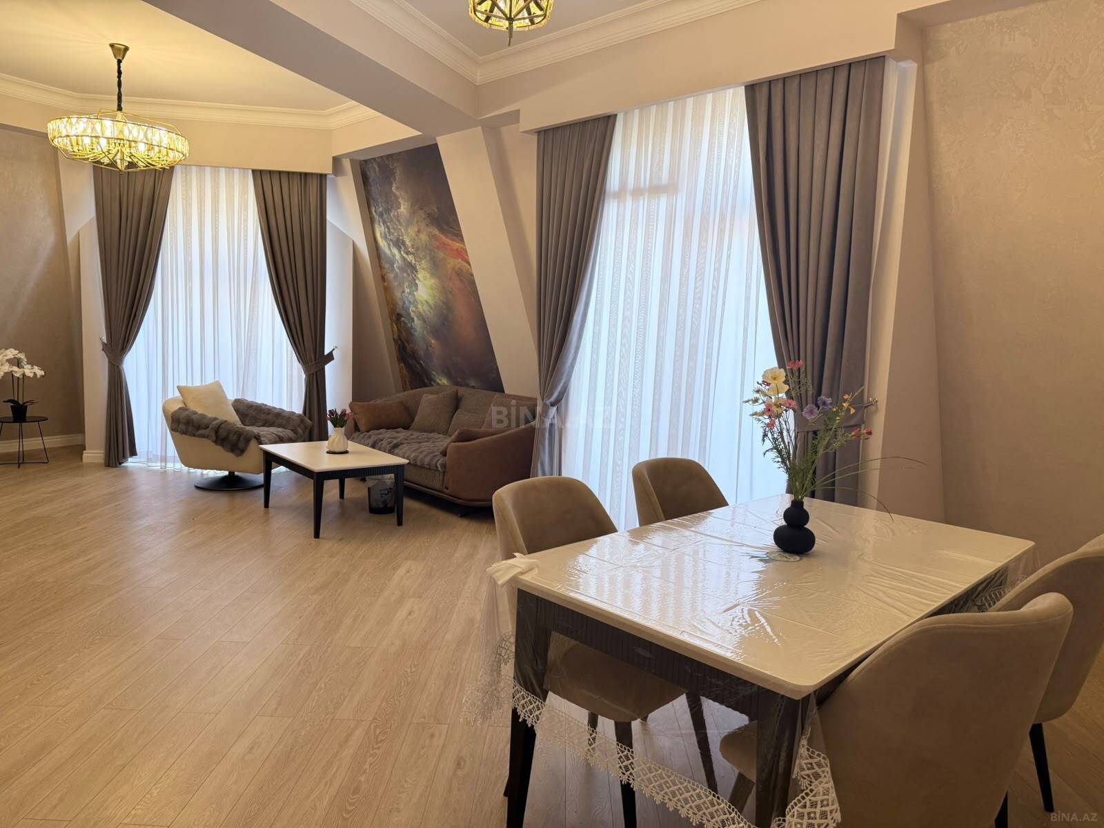 3 otaqlı Yeni tikili, Ağ şəhər q., Bakı
