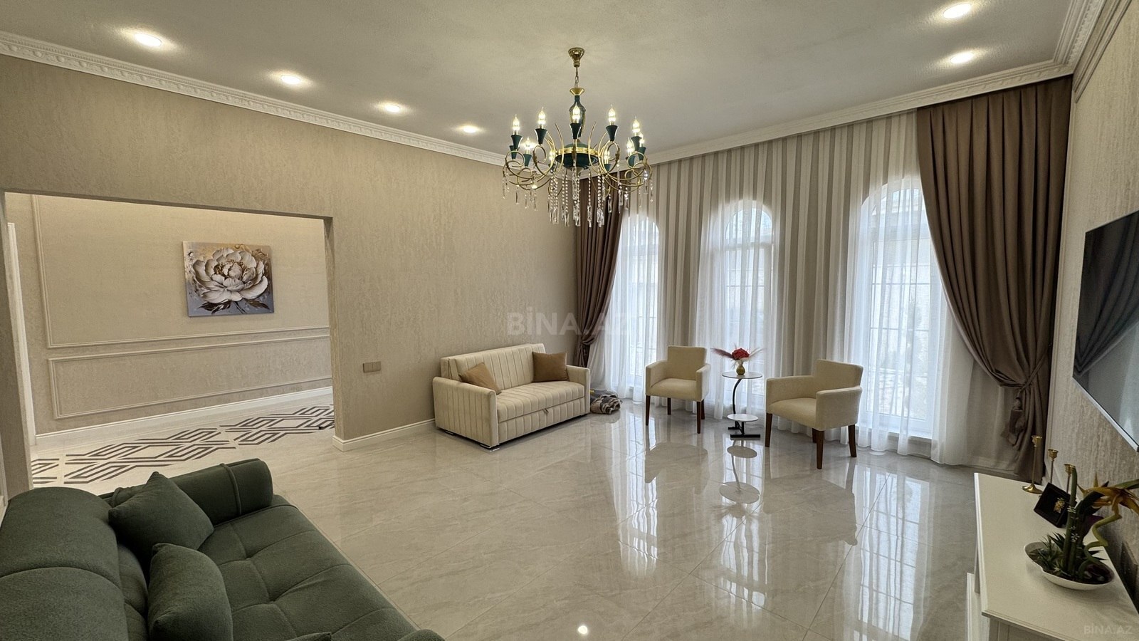 4 otaqlı Həyət evi/Bağ evi, Novxanı q., Bakı