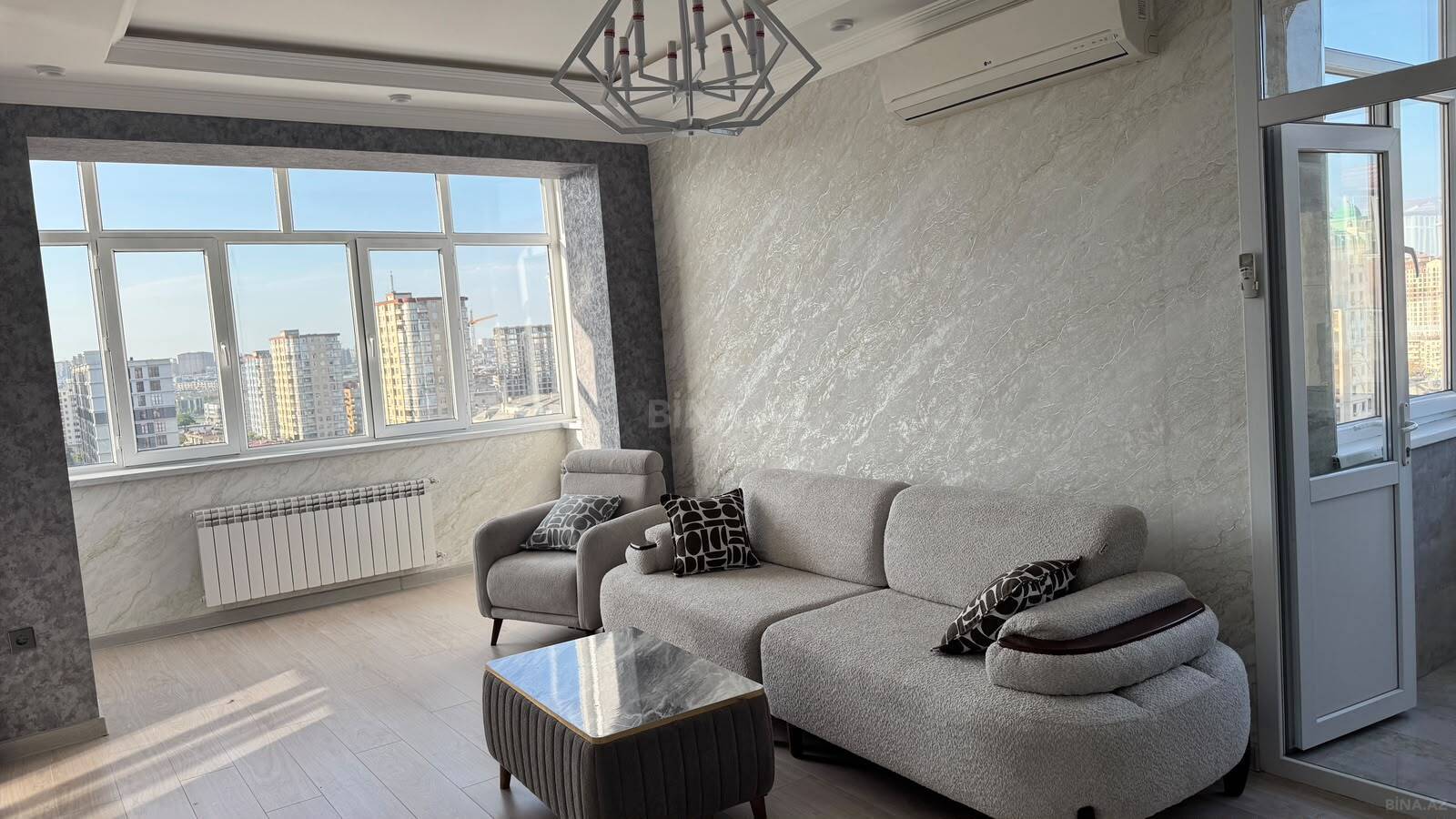 2 otaqlı Yeni tikili, Nəriman Nərimanov m., Bakı
