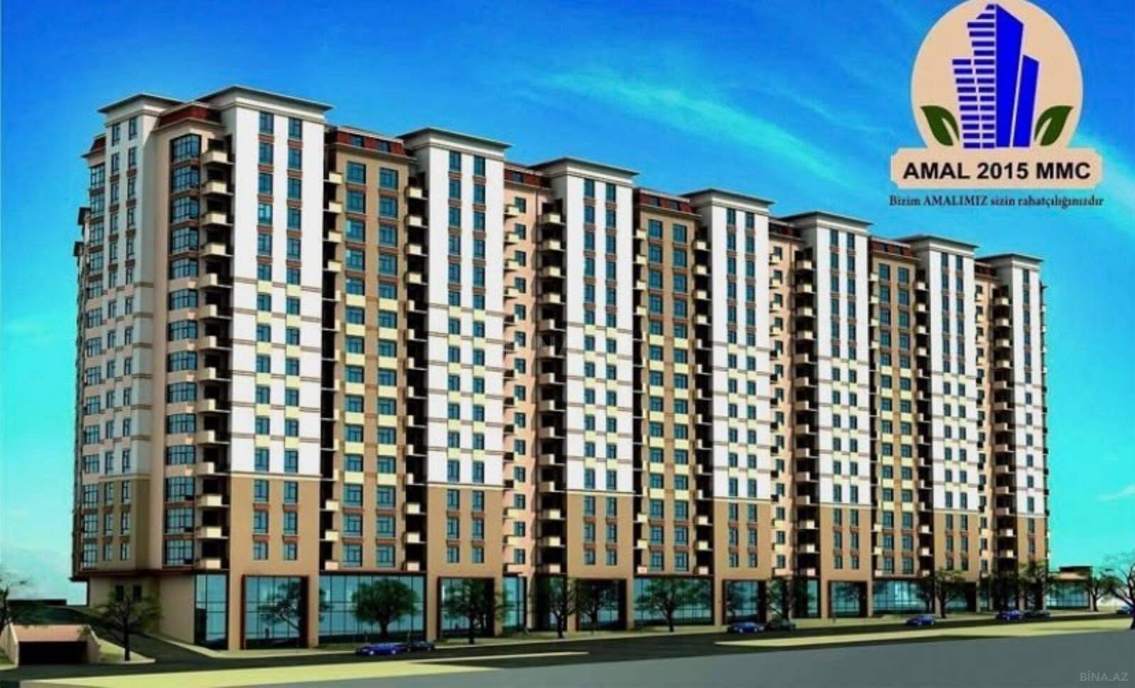 4 otaqlı Yeni tikili, Əhmədli m., Bakı