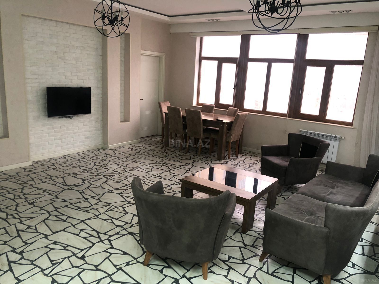3 otaqlı Yeni tikili, Şah İsmayıl Xətai m., Bakı