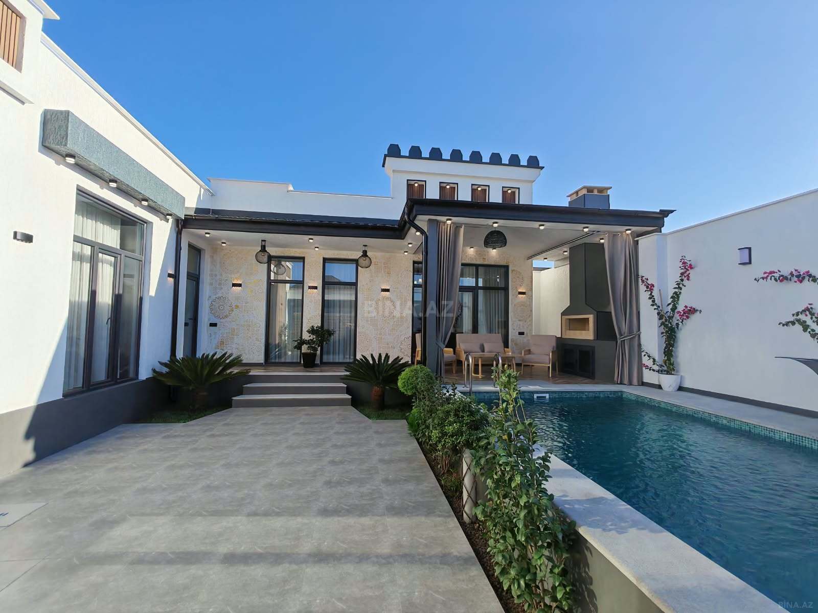 4 otaqlı Həyət evi/Bağ evi, Mərdəkan q., Bakı