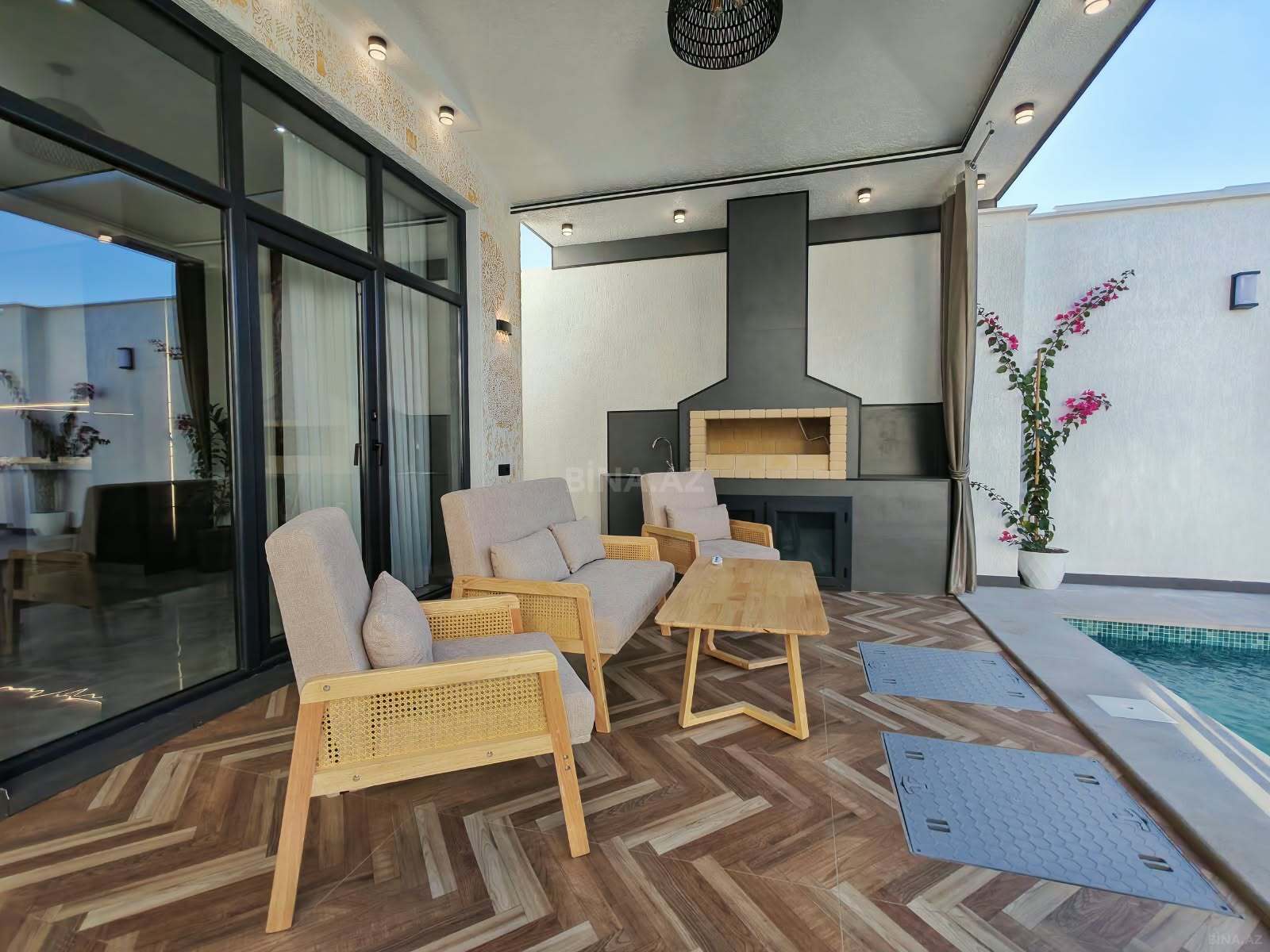 4 otaqlı Həyət evi/Bağ evi, Mərdəkan q., Bakı