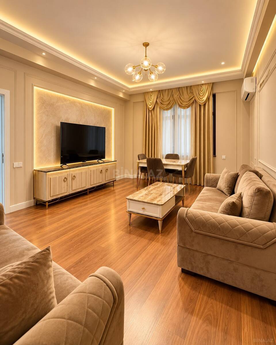2 otaqlı Yeni tikili, Şah İsmayıl Xətai m., Bakı