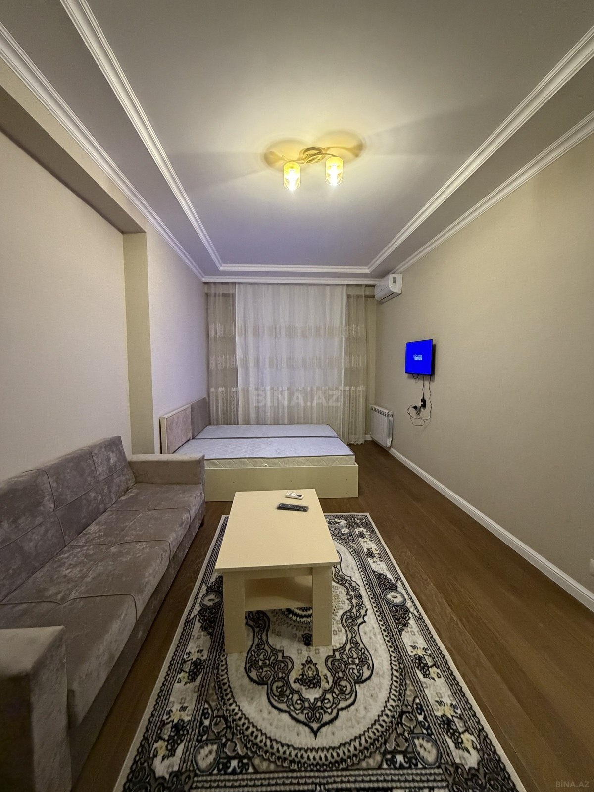 1 otaqlı Yeni tikili, Memar Əcəmi m., Bakı