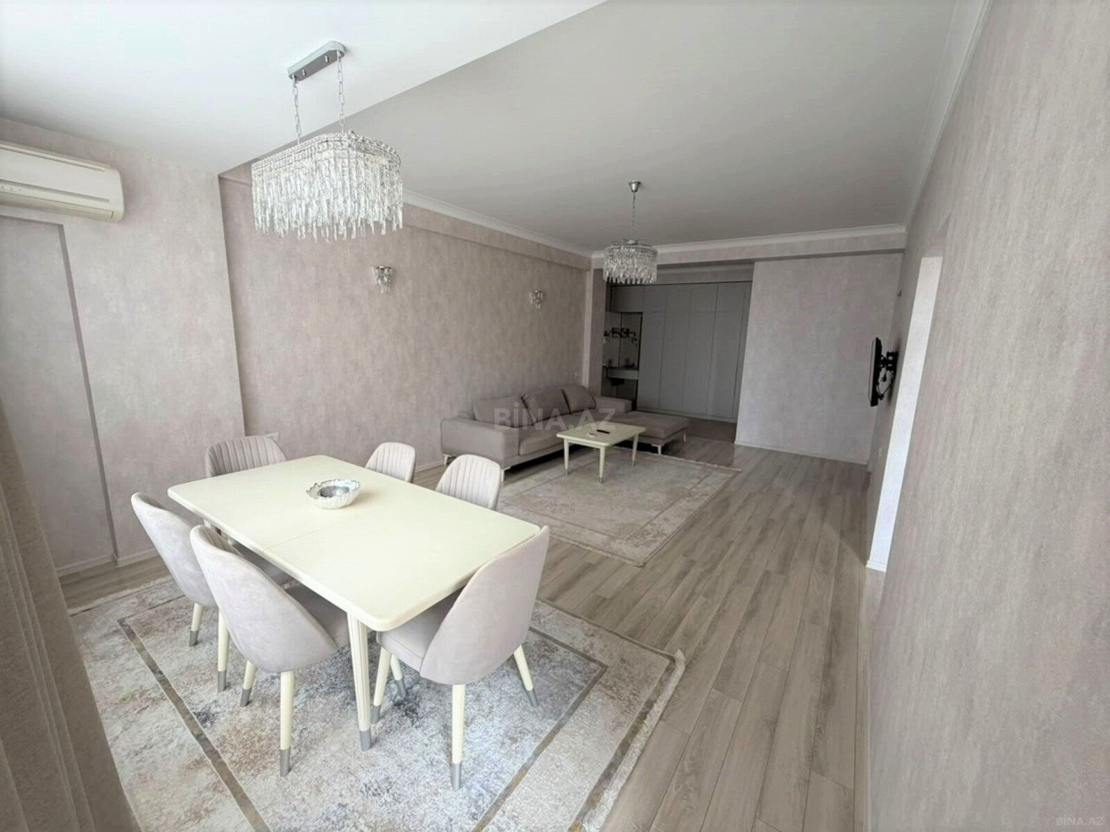 3 otaqlı Yeni tikili, Şah İsmayıl Xətai m., Bakı
