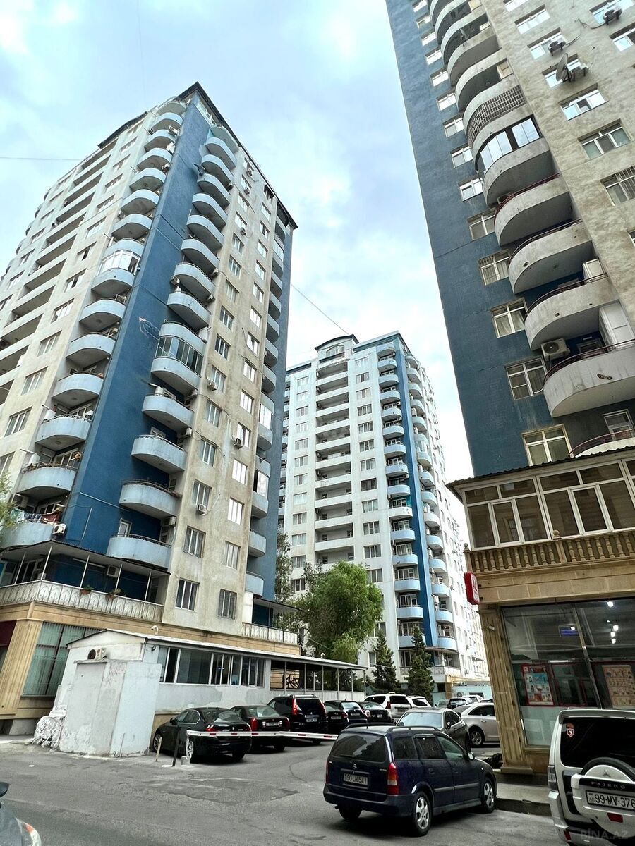 3 otaqlı Yeni tikili, Nizami m., Bakı