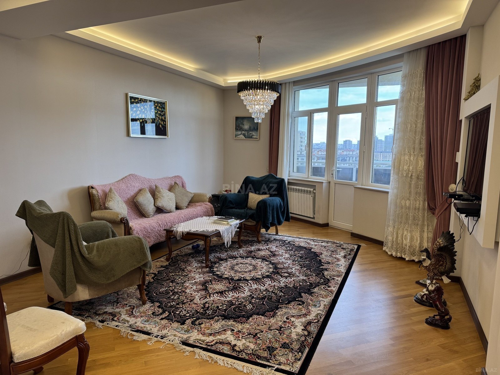 3 otaqlı Yeni tikili, Nərimanov r., Bakı