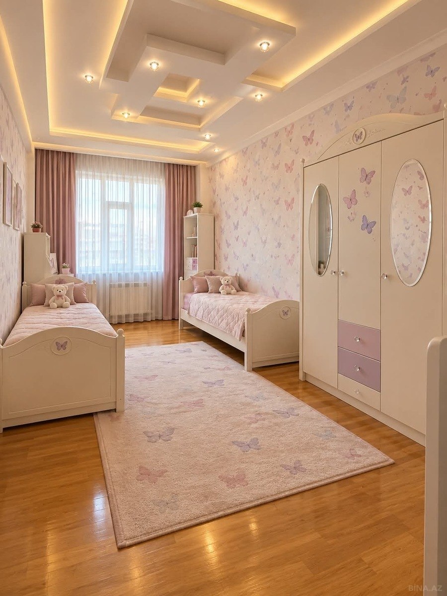 3 otaqlı Yeni tikili, Şah İsmayıl Xətai m., Bakı