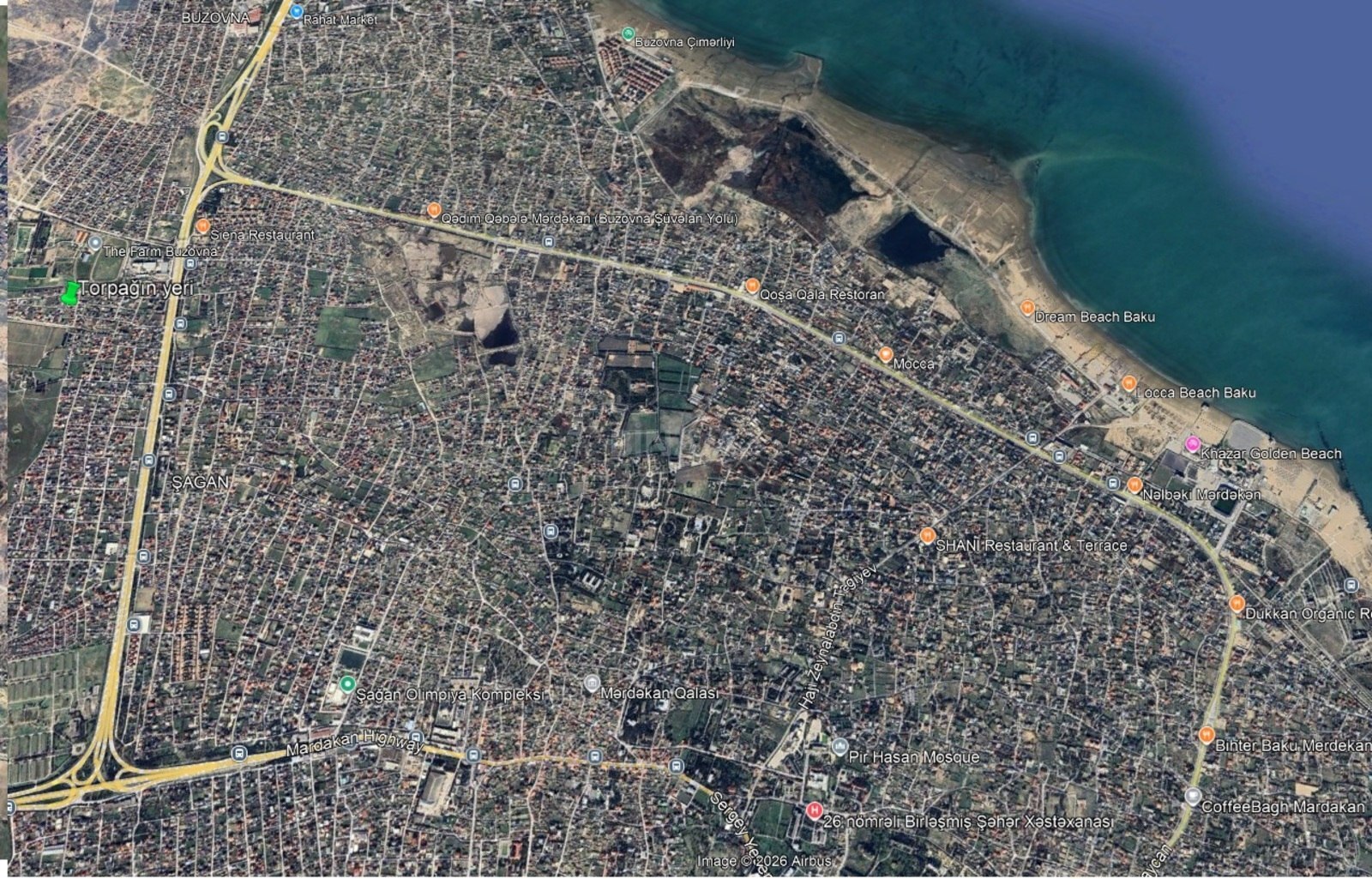 Torpaq Buzovna q., Bakı