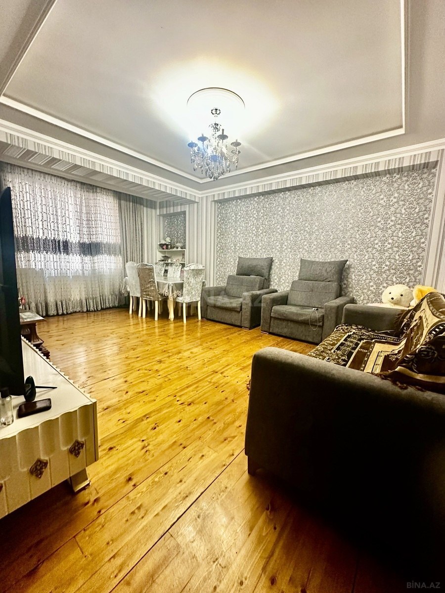 3 otaqlı Yeni tikili, Qara Qarayev m., Bakı