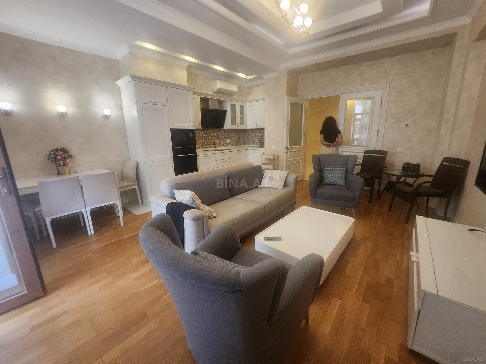 3 otaqlı Yeni tikili, Ağ şəhər q., Bakı