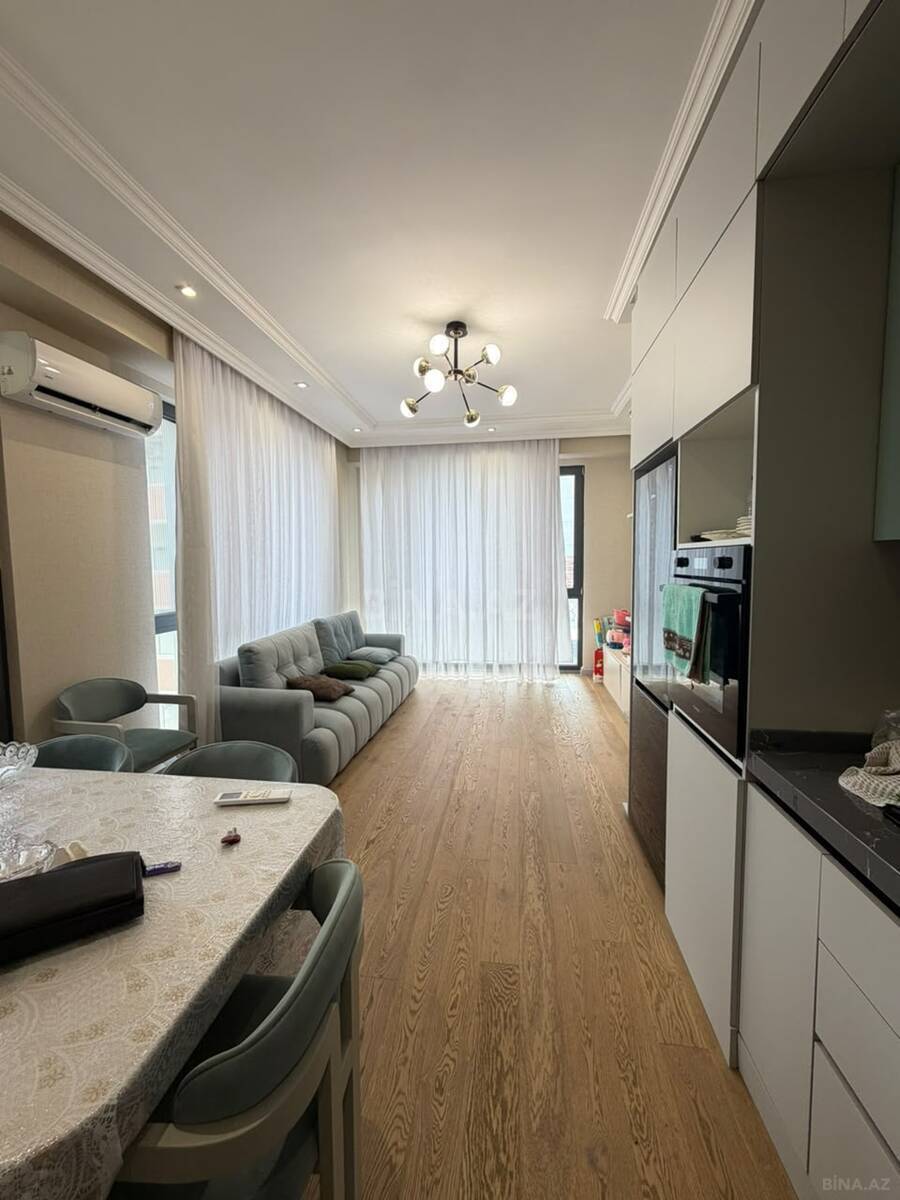 3 otaqlı Yeni tikili, Memar Əcəmi m., Bakı
