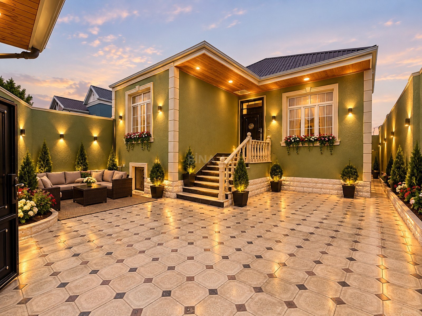 3 otaqlı Həyət evi/Bağ evi, Savalan q., Bakı