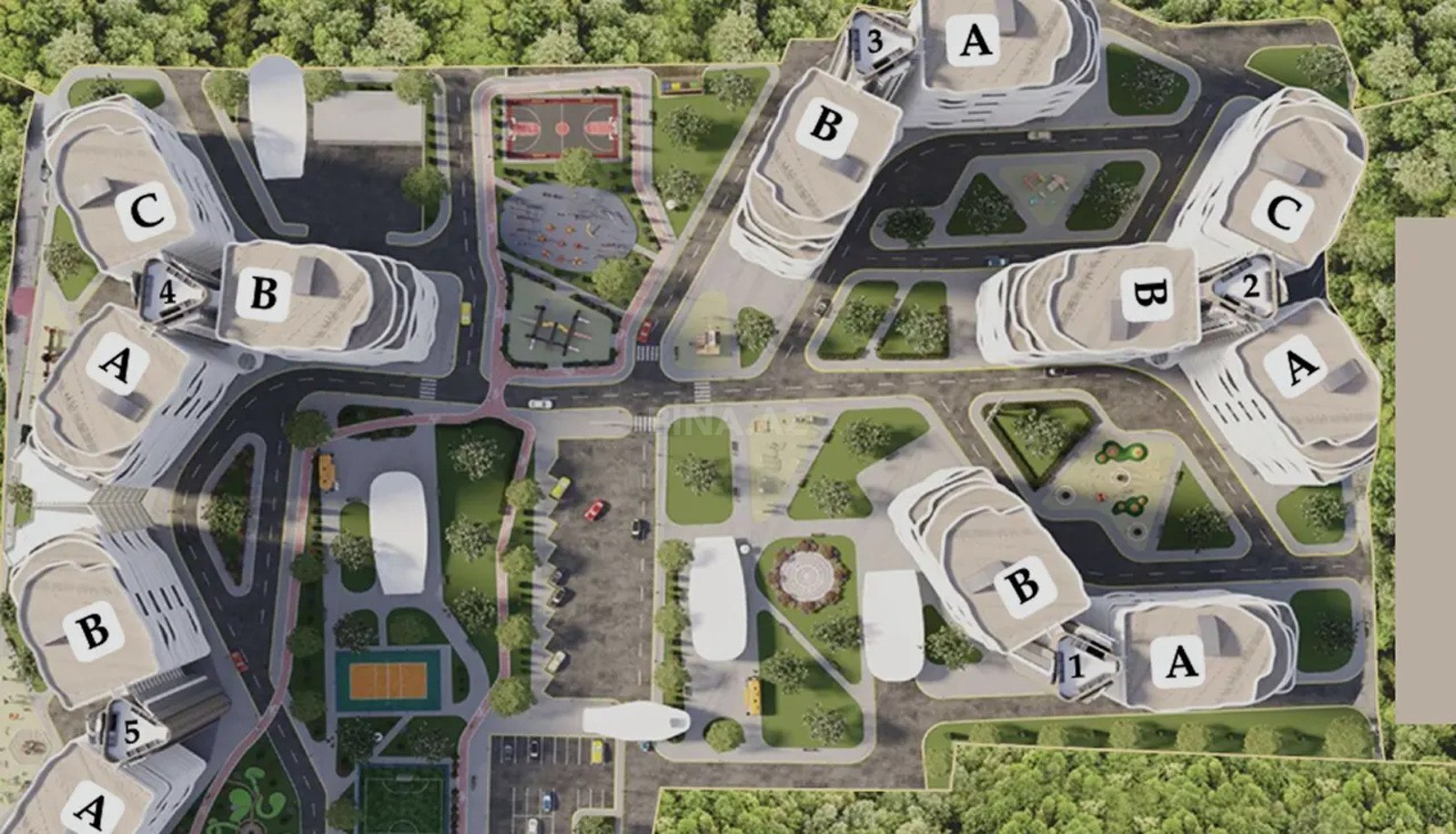3 otaqlı Yeni tikili, Bakıxanov q., Bakı