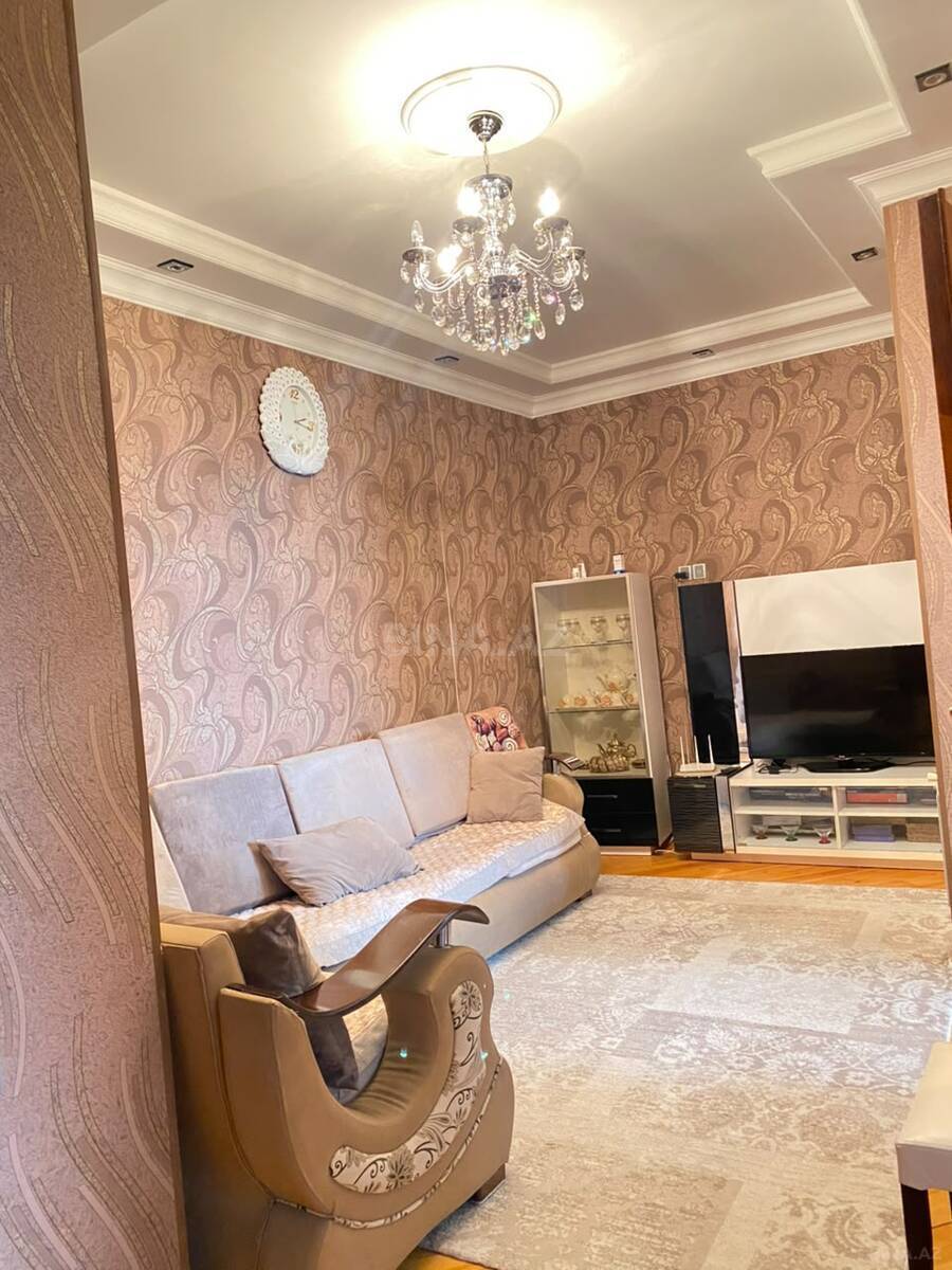 3 otaqlı Yeni tikili, Memar Əcəmi m., Bakı
