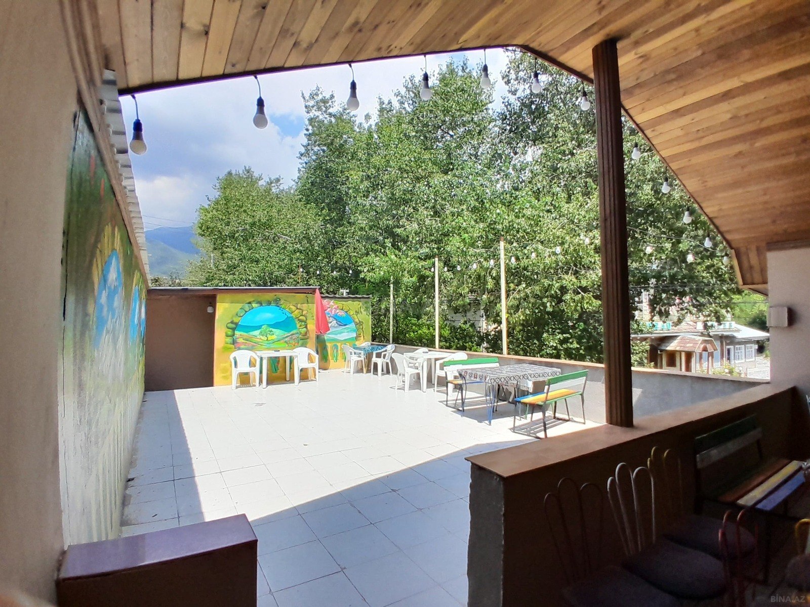 4 otaqlı Həyət evi/Bağ evi, Şəki