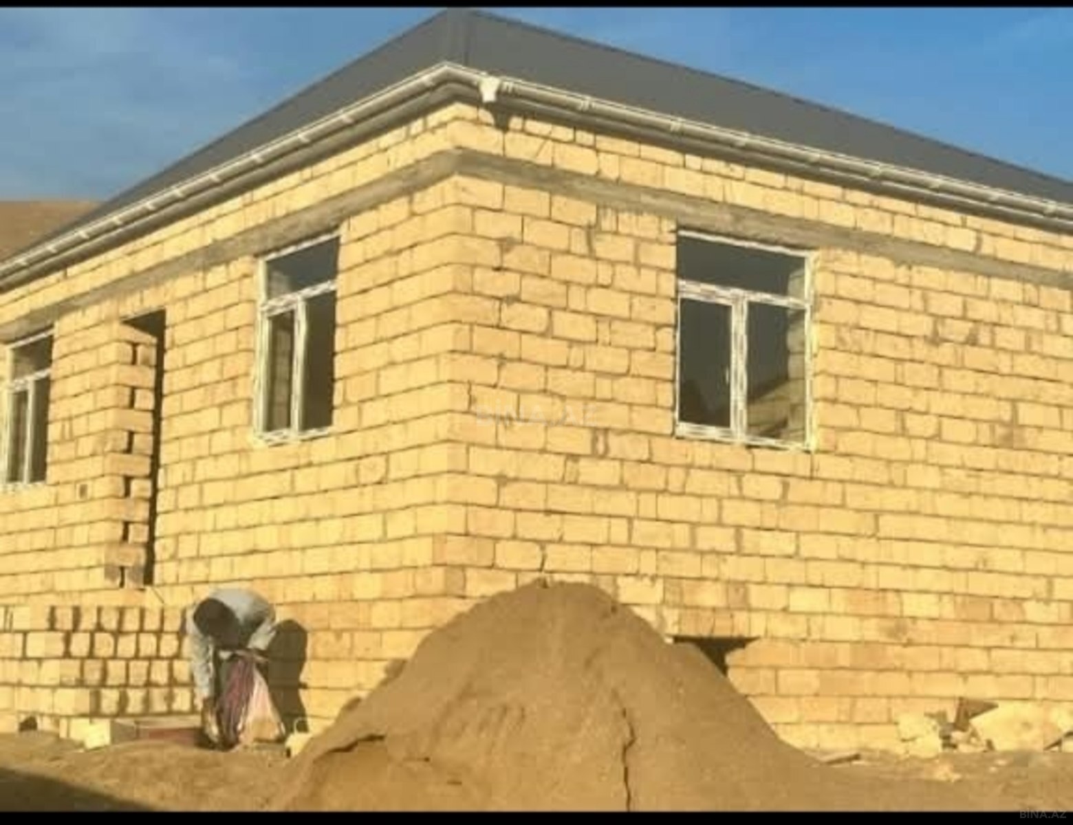 3 otaqlı Həyət evi/Bağ evi, Qobu q., Bakı