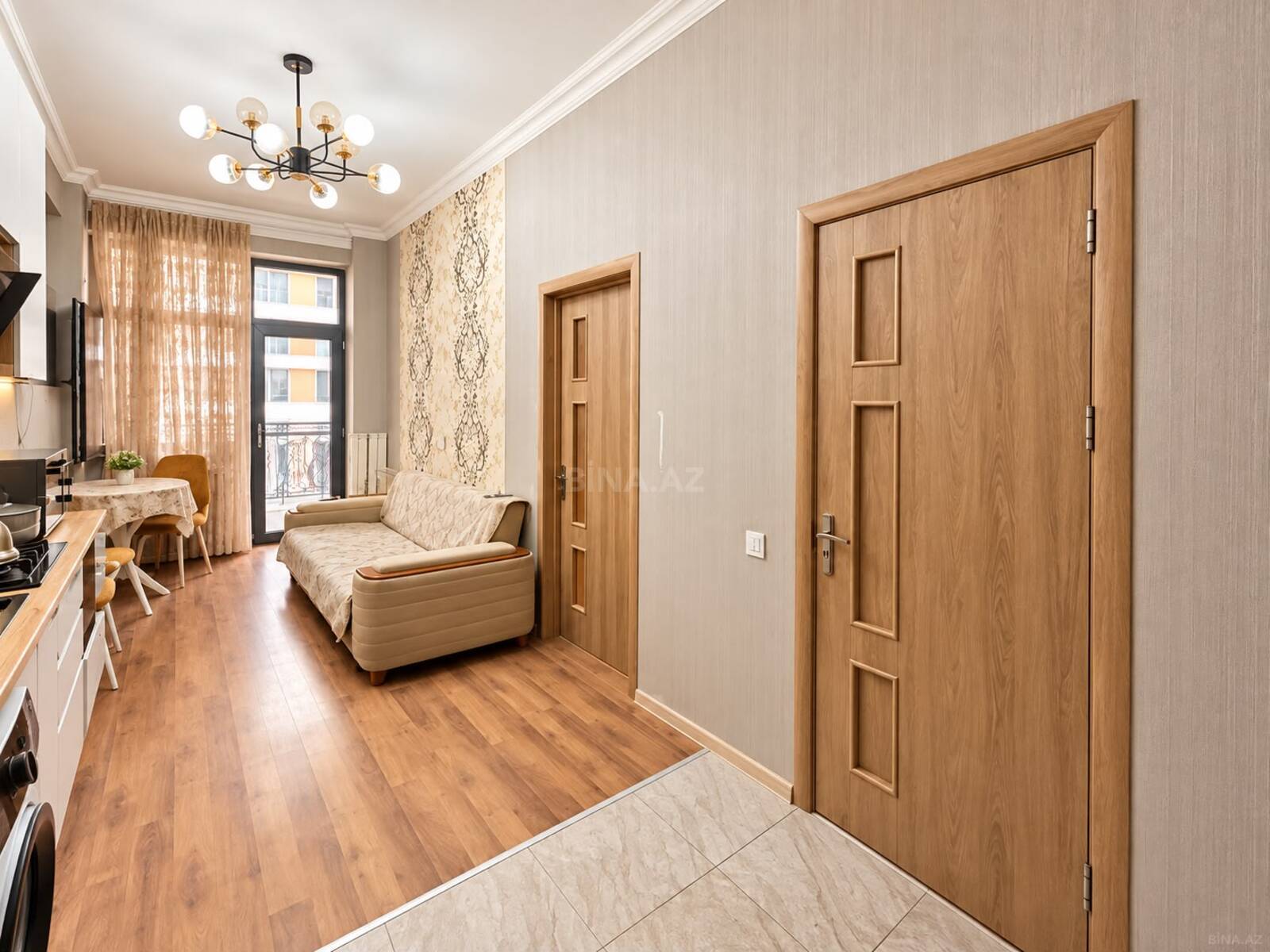 2 otaqlı Yeni tikili, Nəriman Nərimanov m., Bakı