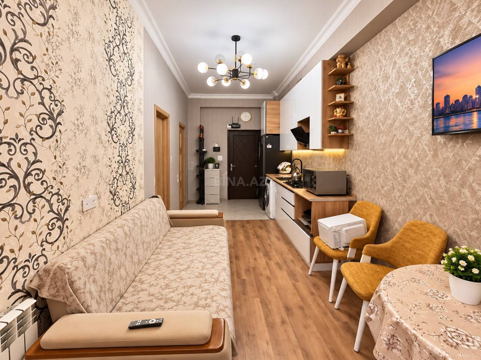 2 otaqlı Yeni tikili, Nəriman Nərimanov m., Bakı