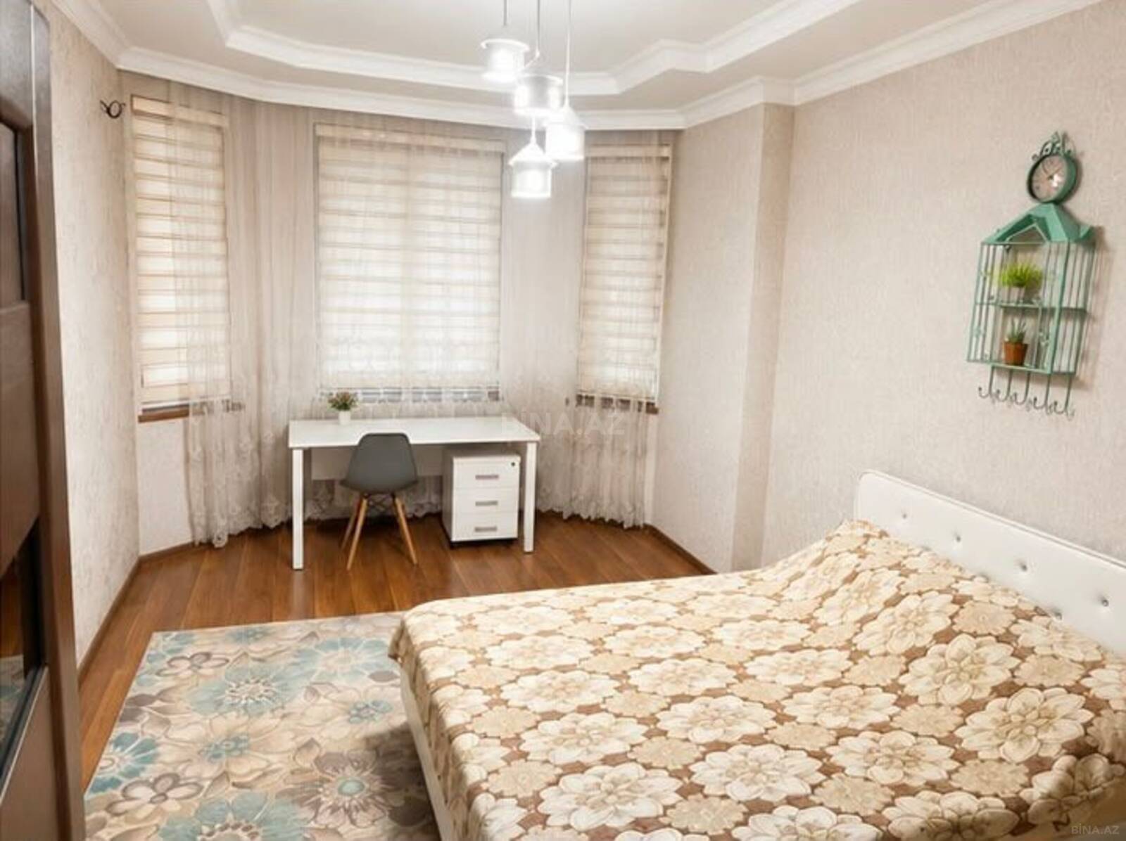 3 otaqlı Yeni tikili, Şah İsmayıl Xətai m., Bakı