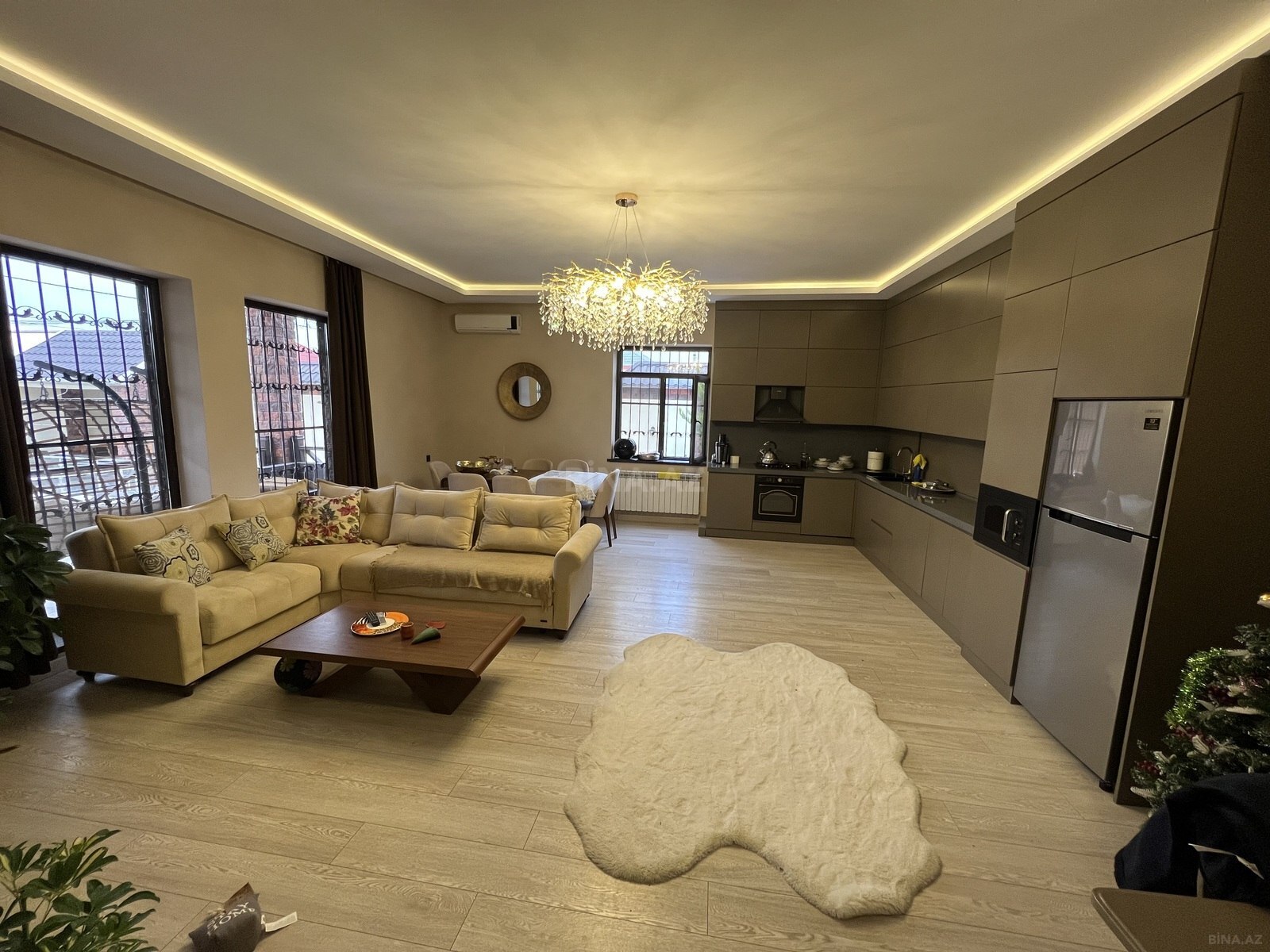 5 otaqlı Həyət evi/Bağ evi, Hövsan q., Bakı