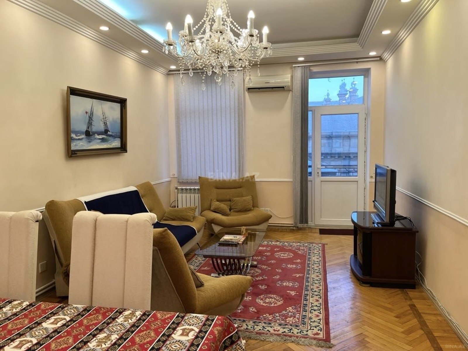 2 otaqlı Köhnə tikili, Sahil m., Bakı