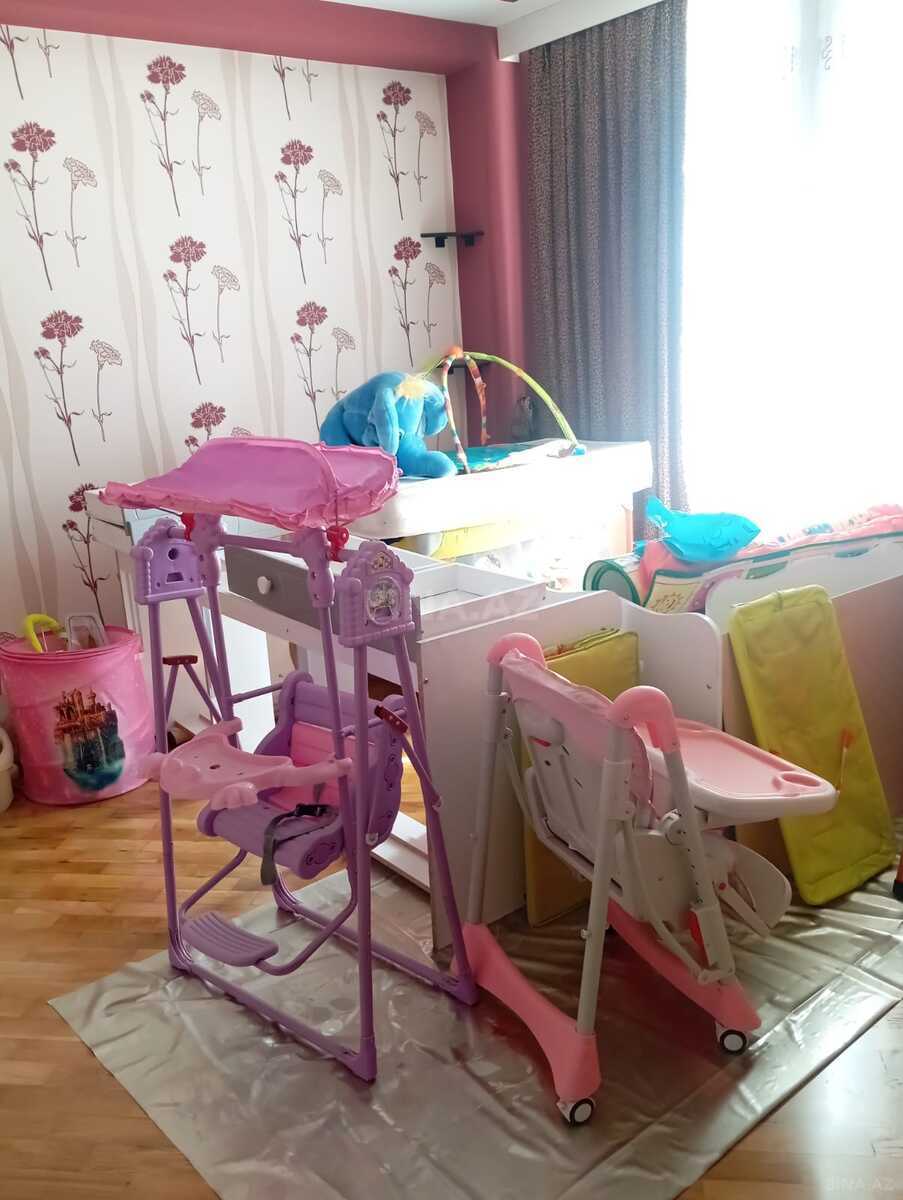3 otaqlı Yeni tikili, Nizami m., Bakı