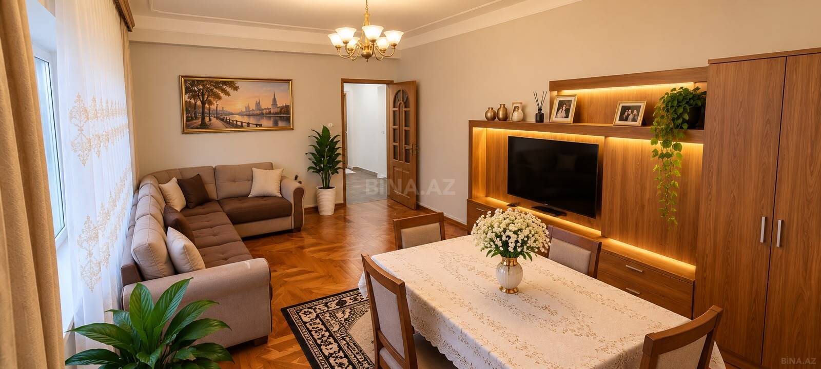 3 otaqlı Köhnə tikili, Gənclik m., Bakı