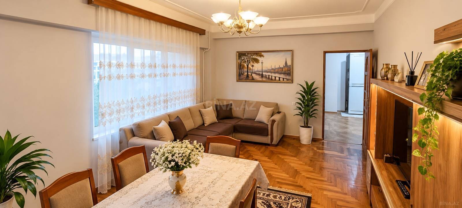 3 otaqlı Köhnə tikili, Gənclik m., Bakı