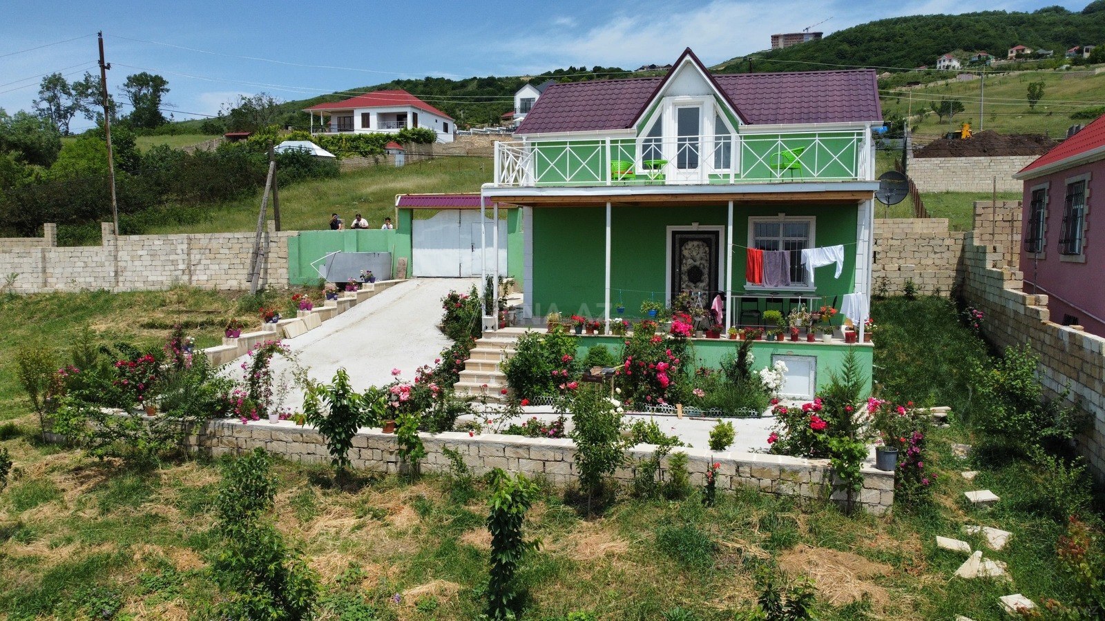 3 otaqlı Həyət evi/Bağ evi, Şamaxı