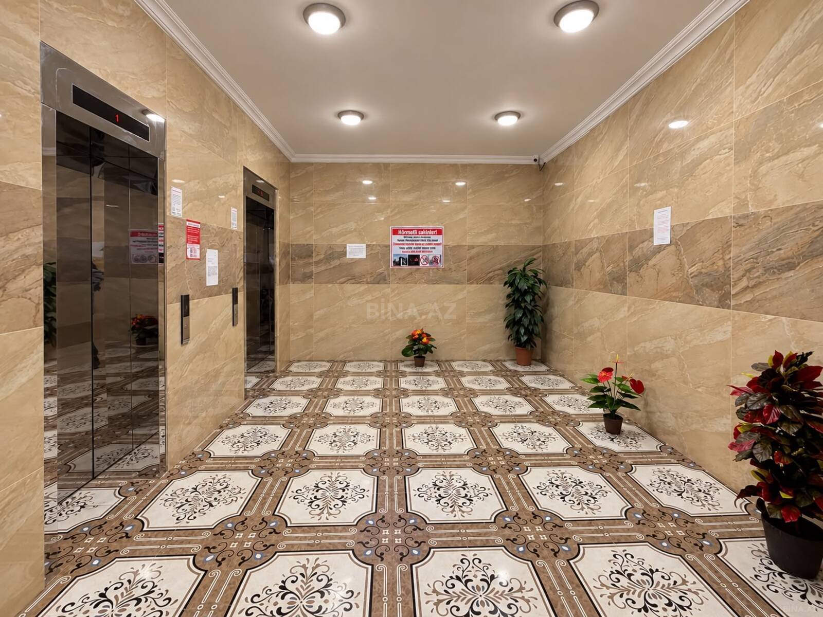 3 otaqlı Yeni tikili, Həzi Aslanov m., Bakı