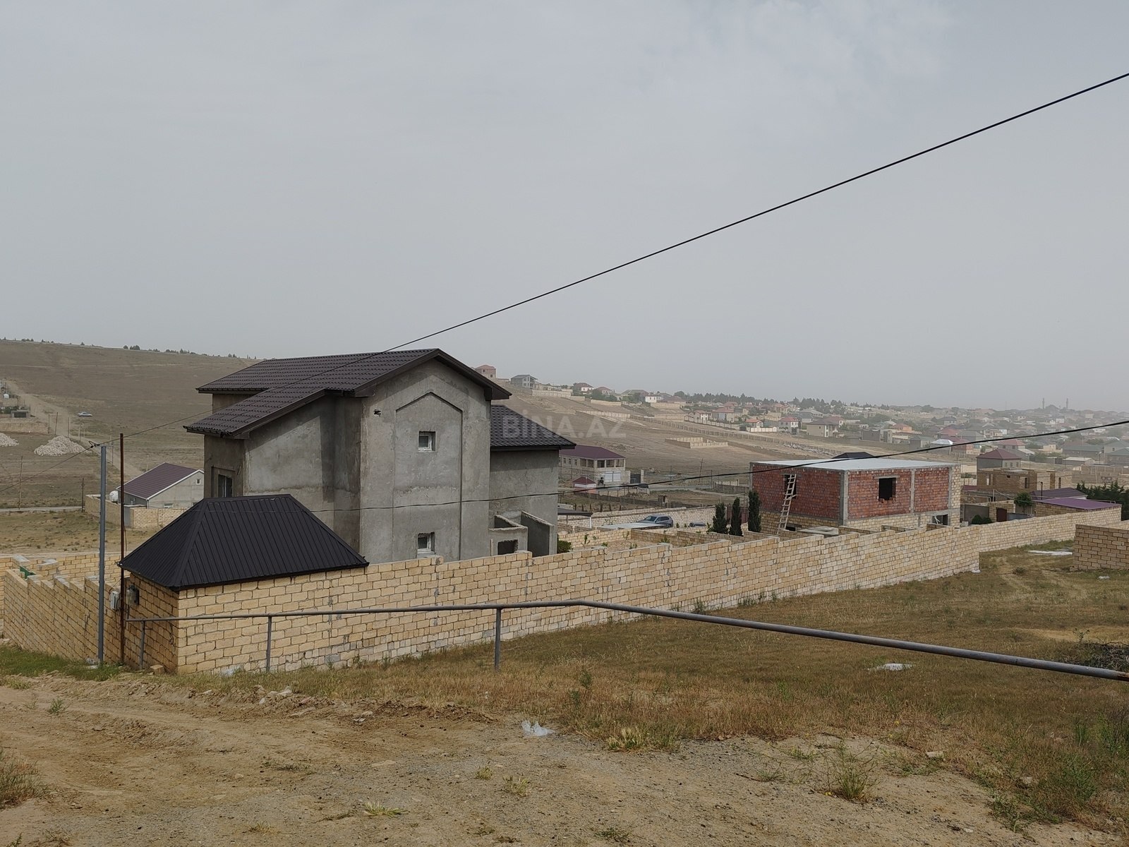 5 otaqlı Həyət evi/Bağ evi, Novxanı q., Bakı