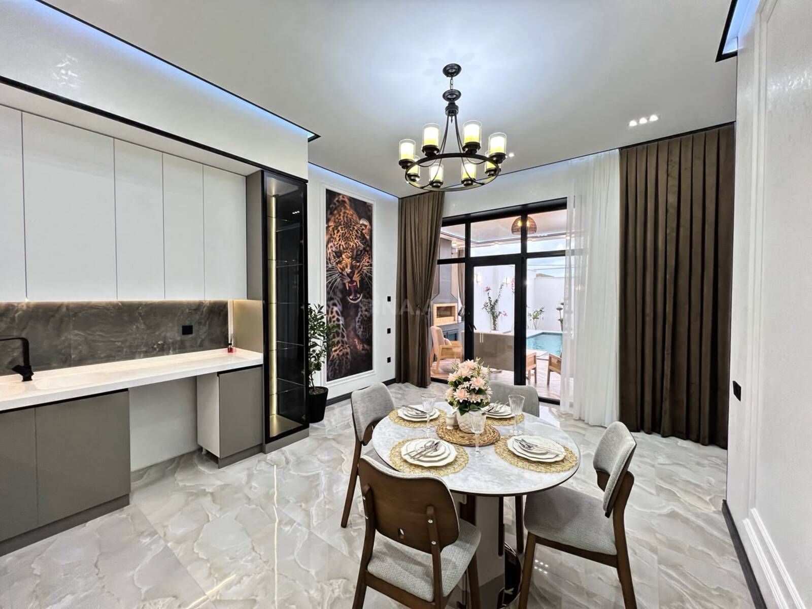 4 otaqlı Həyət evi/Bağ evi, Mərdəkan q., Bakı