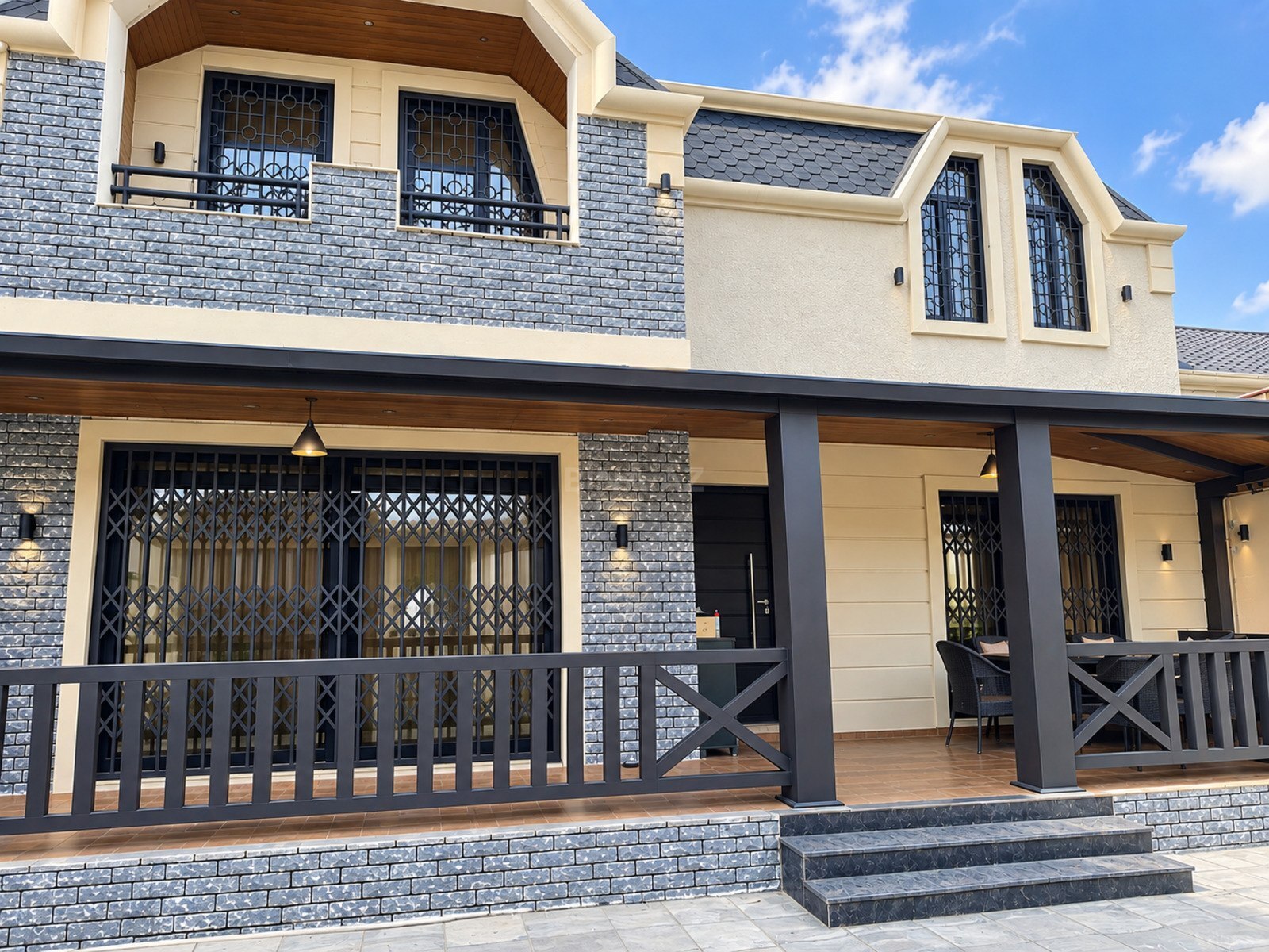 8 otaqlı Həyət evi/Bağ evi, Səbail r., Bakı
