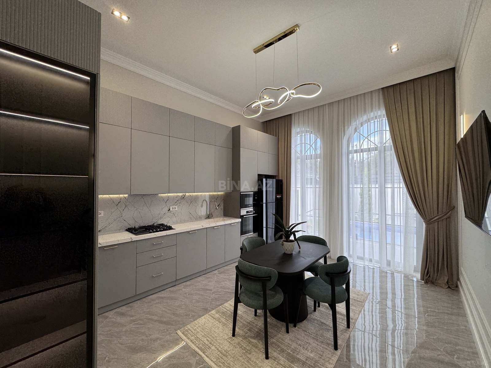 4 otaqlı Həyət evi/Bağ evi, Mərdəkan q., Bakı