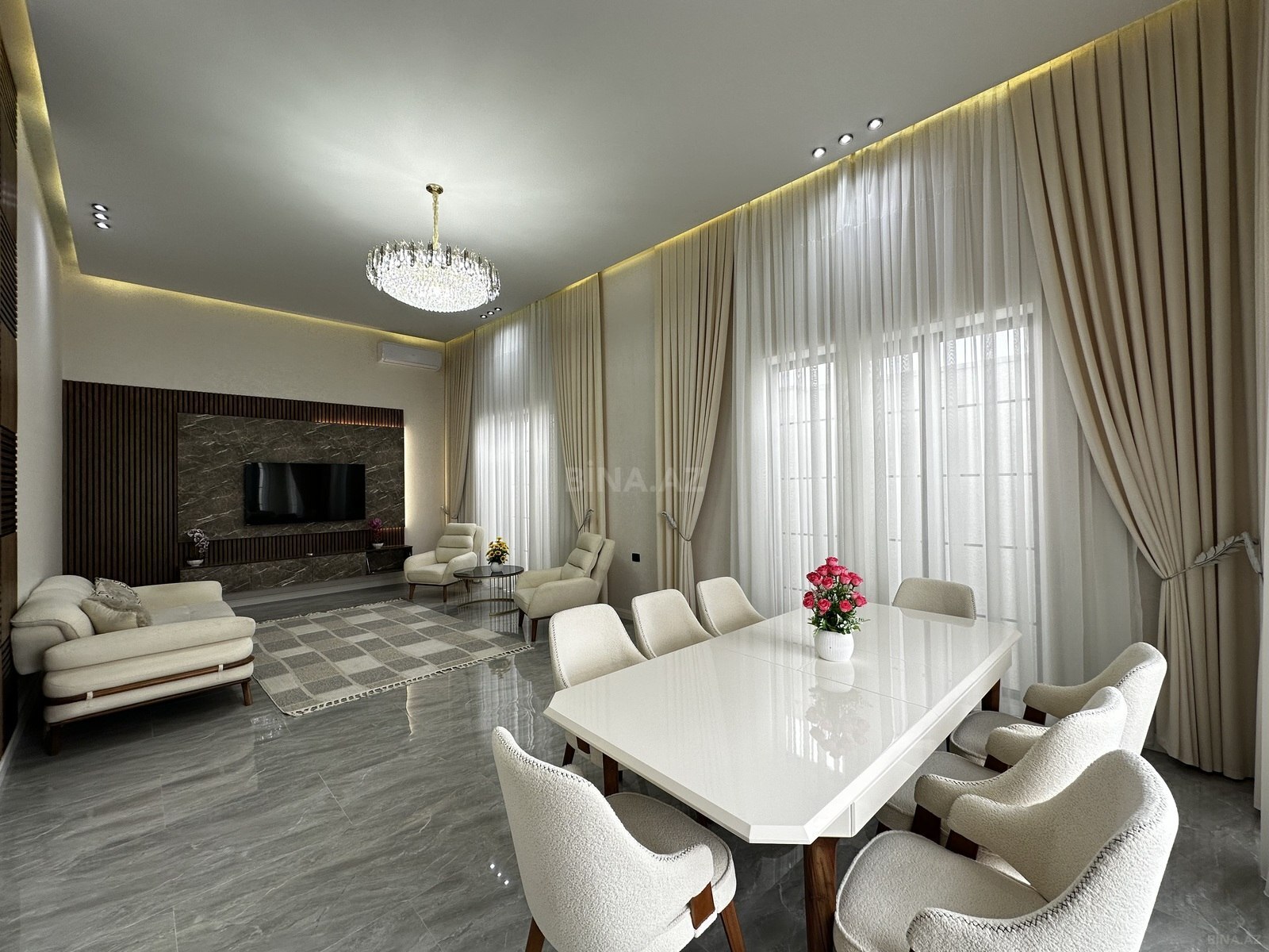 5 otaqlı Həyət evi/Bağ evi, Mərdəkan q., Bakı