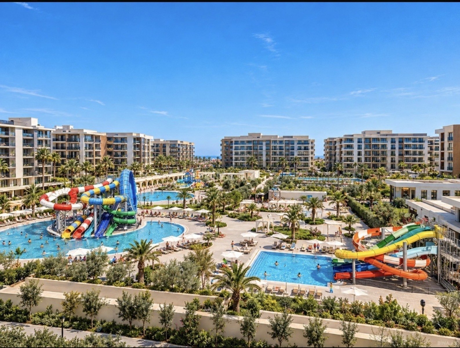 2 otaqlı mənzil günlük kirayə verilir, Sea Breeze, Bakı